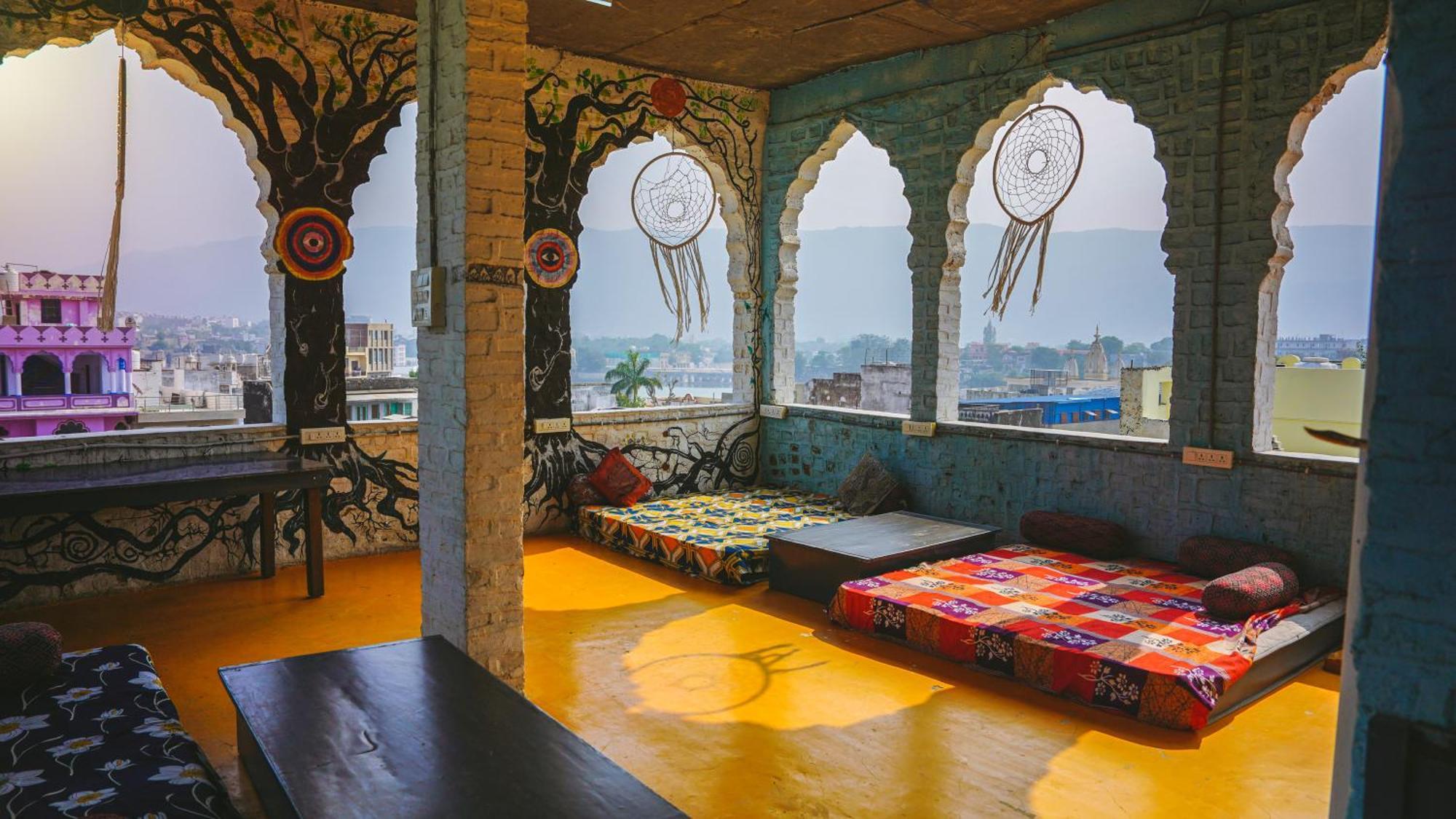 Hostel Moustache Pushkar Exterior foto